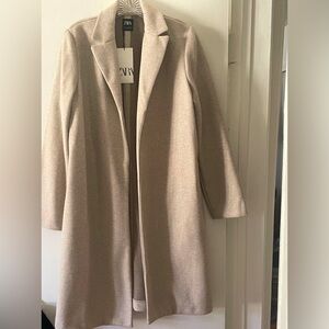 Zara Long Outerwear. Brand New! Never Worn.